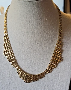 MONET - COLLANA IN COTTA CON COLLETTO TONO ORO - Foto 1 di 7