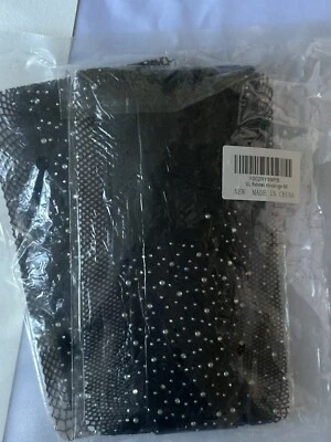 Medias de red negras brillantes y joyas 2 pares nuevas con etiquetas Foto 1 de 4