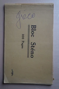 JULIETTE GRECO Drawing Notebook by CHARLES KIFFER - Picture 1 of 12