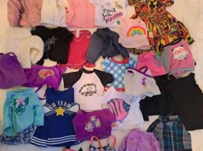 Compatível com roupas de boneca American Girl 18" - Camisas, vestidos e jaquetas sortidas.  - Imagem 1 de 4