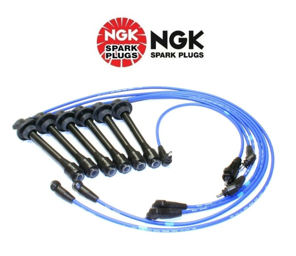 Conjunto de fios vela de ignição NGK 4413 para Lexus LX450 Toyota Land Cruiser 4.5L L6 - Imagem 1 de 1
