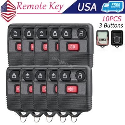 10 Llavero remoto para Ford F-150 1999 2000 2001 2002 2003 2004 2005 2006 2007 Foto 1 de 4