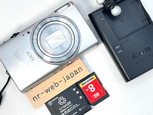 Canon IXY 640 PowerShot Elph 350 HS 20.2MP Digital Camera Silver From Japan B384 - Picture 1 of 15
