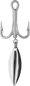 VMC 9626BD Bladed O'Shaughnessy Short Shank Treble Hook - Picture 1 of 11