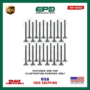 12 EXHAUST 12 INLET VALVES SET FOR BMW N57 X3 X4 X5 X6 N57D30A 3.0 DIESEL ENGINE - Picture 1 of 1