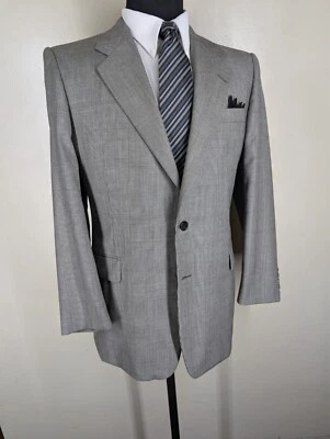 Hickey Freeman Vintage Made In USA   100% Wool Suit + Pleated Pants --Fit 43 Reg - Image 1 of 4