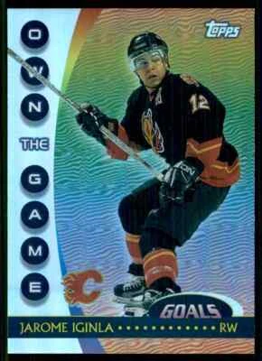 2002-03 Topps Own The Game Jarome Iginla #OTG6 - Image 1 of 2