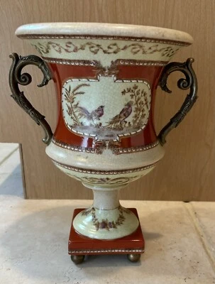 "Urna/jarrón de porcelana china urna 8 X10"" muy buena" Foto 1 de 4