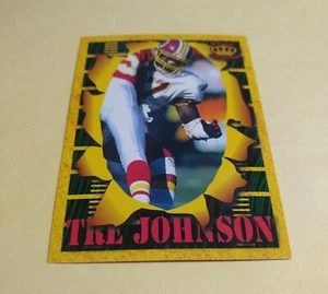 1996 Pacific Invincible Smash-Mouth #SM178 Tre Johnson Washington Redskins - Picture 1 of 2