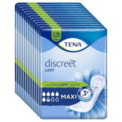TENA Lady Discreet Maxi Einlagen 144 Stück (12x12 Stk.)