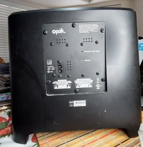 Polk Audio DSB2 Wireless Subwoofer 6.5" Speaker 120 Watt Black w/ power cord - Picture 1 of 6
