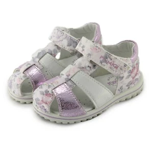 Primigi Girls Closed Toe Leather Sandals with Orthopedic Support - Picture 1 of 4