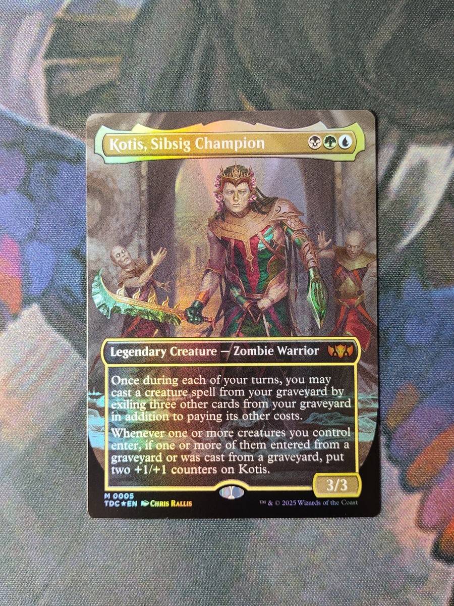 Foil Magic: The Gathering Multi-Color Collectible Individual Foil Magic: The Gathering Multi-Color Collectible Individual