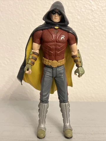HOODED ROBIN BATMAN ARKHAM CITY 6.5” ACTION FIGURE TOY (PRE-OWNED) Cover