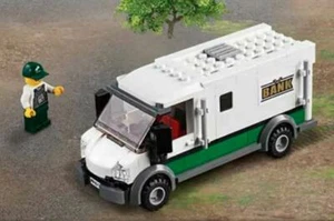 LEGO Bank Armored VAN Truck City Cargo Train 60198 Building Kit new minifigure  - Picture 1 of 4