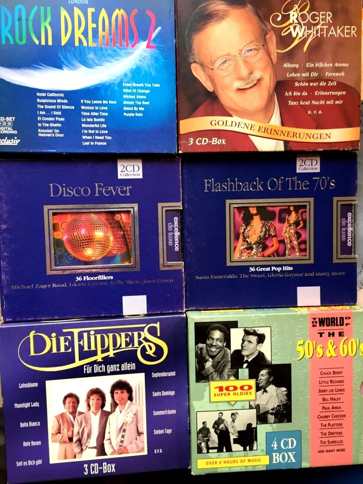 CD´ Boxen-Set individuell raussuchen Flashback of the 70er-Frank Zappa-HAIR.... - Bild 1 von 1