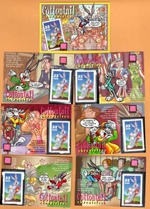 US 1997 Sc #3137a Looney Tunes Bugs Bunny Cottontail Chronicles w/Mint 6 stamps - Picture 1 of 2
