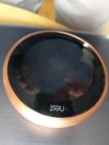 GOOGLE NEST Thermostat Smart Learning 3rd Gen COPPER A0013 E360129 used - Picture 1 of 3