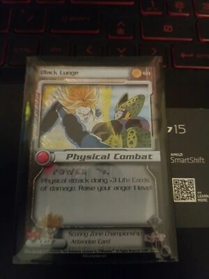 DBZ CCG DRAGON BALL Z BLACK LUNGE SZ1 ULTRA RARE PROMO SCORE - Image 1 of 4