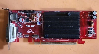 Vintage ASUS ATI Radeon HD 3450 256MB PCI-E Graphics Card EAH3450/DI/256M/A - Image 1 of 2