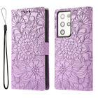 For Samsung Galaxy S23 S22 S21 S20 Ultra S10 Plus Case Leather Wallet Flip Cover