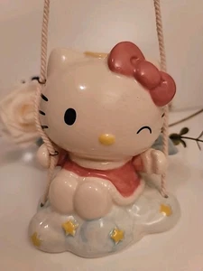 Blue Sky Clayworks - HELLO KITTY ANGEL Garden Swinger NEW - Picture 1 of 5