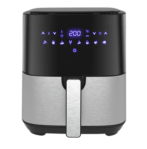 5L LED Touch Air Fryer 1450W Power Backofen Herd Ölfrei Fettarm Braten Chips - Bild 1 von 1