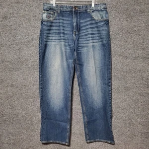 Vintage Sean John Jeans Mens 38 Baggy Y2K Grunge Streetwear Urban Skater Outdoor - Picture 1 of 11