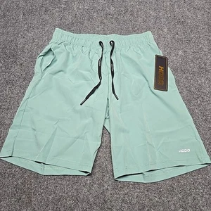 Hodo Athletic Shorts Mens Small Lined Drawstring Polyester/Spandex Light Green - Picture 1 of 10
