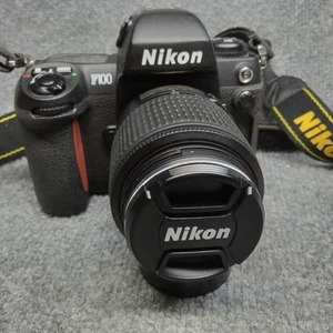 Nikon F100 Body + Nikon DX 55-200mm  Nikkor Zoom With Lens Caps ***READ*** - Picture 1 of 17