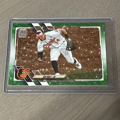 Topps #369 Rio Ruiz Baltimore Orioles 2021 lámina verde #225/499 Foto 1 de 3