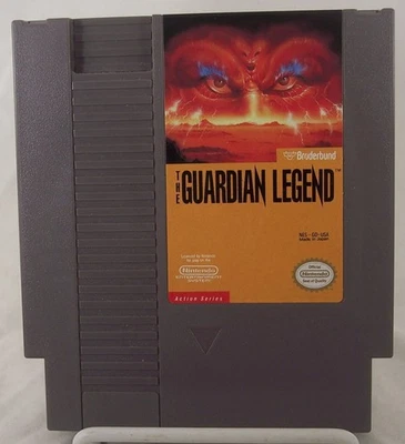 Rare THE GUARDIAN LEGEND Nintendo Game Cartridge NES Authentic, Tested & Works - Image 1 of 3