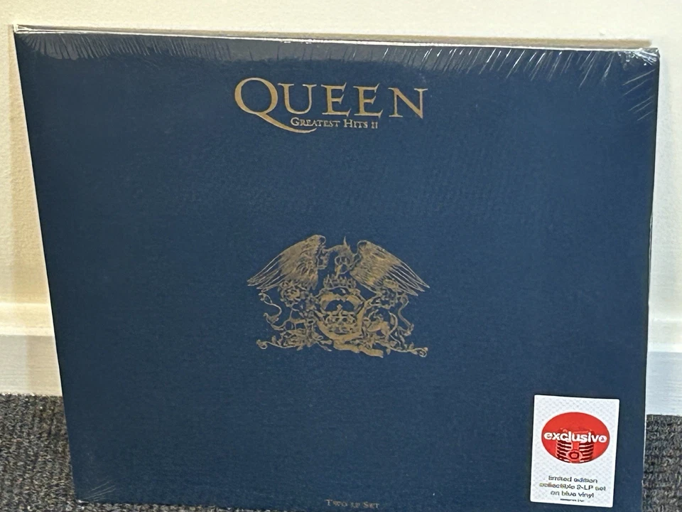Queen Greatest Hits 2 Blue Vinyl Double Lp Sealed USA New Exclusive  - Image 1 of 4