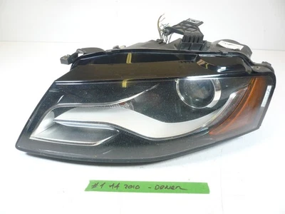 2009 - 2012 AUDI A4 LH HEADLIGHT ASSEMBLY DRIVER HID XENON OEM 8K0941003R - Image 1 of 4