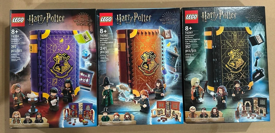 Lego Harry Potter Hogwarts Moments Classrooms 76396 76382 76397 (LOT OF 3) - Image 1 of 1