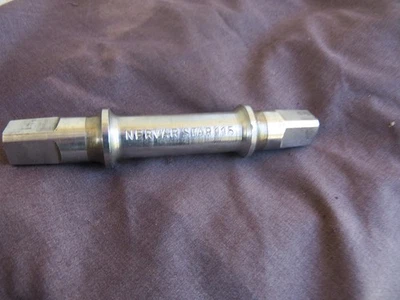 HUSILLO DE MANIVELA NERVAR 115mm SOPORTE INFERIOR BICICLETA DE CARRETERA VINTAGE Foto 1 de 4