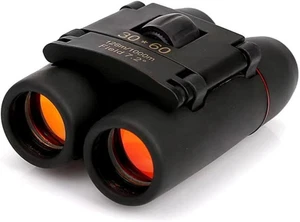 30x60 Zoom Binoculars Outdoor Travel Compact Folding Telescope Hunting Day/Night - Picture 1 of 17