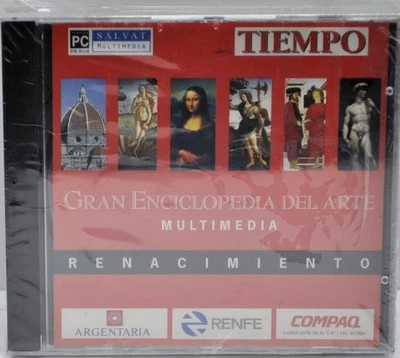 Gran Enciclopedia del Arte Multimedia for PC - 8 CD-Rom Set - NEW - Image 1 of 4