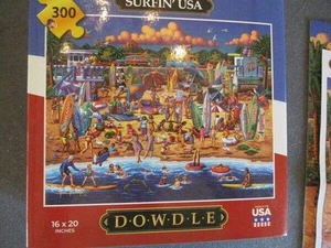 DOWDLE PUZZLE - "SURFIN' USA" - 300 pieces - Picture 1 of 1