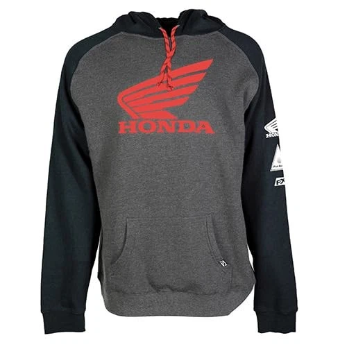 Sudadera Pullover Factory Effex 22-88302 Honda Wing Negro Carbón (M) Foto 1 de 1
