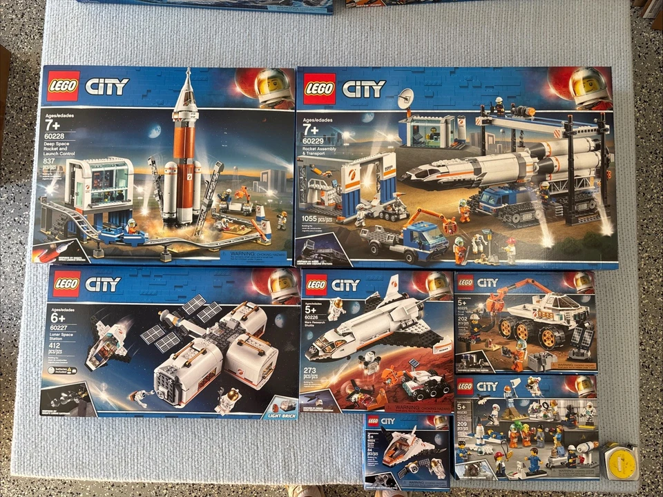 LEGO City 2019 NASA Space Lot 60229 60228 60227 60226 60225 60224 60230 New! - Image 1 of 1