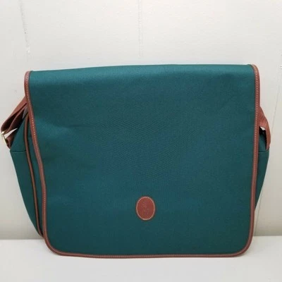 Ralph Lauren Fragancias Verde Marrón Bolso de Mano Mensajero Correa para el Hombro Foto 1 de 4