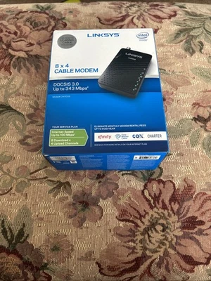 Linksys DOCSIS 3.0 CM3008 Cable Modem New Open Box - Image 1 of 4