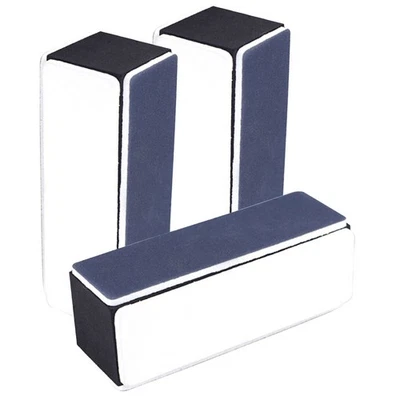 Bloque de lijado lavable y reutilizable de esponja de lijado 3 piezas para paneles de yeso de madera metal Foto 1 de 4