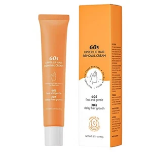 Crema Exfoliante Depilación Labio Superior Rostro Piel Sensible - Imagen 1 de 12