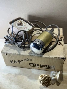 Vintage Niagara Cyclo-Massage Vibrating Hand Unit Model No 11 Adjustable Speed - Picture 1 of 5