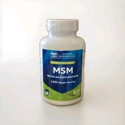 MSM Metilsulfonilmetano Rite-Aid• 120 Cápsulas• 1000mg• Caduca 6/2027  Foto 1 de 4