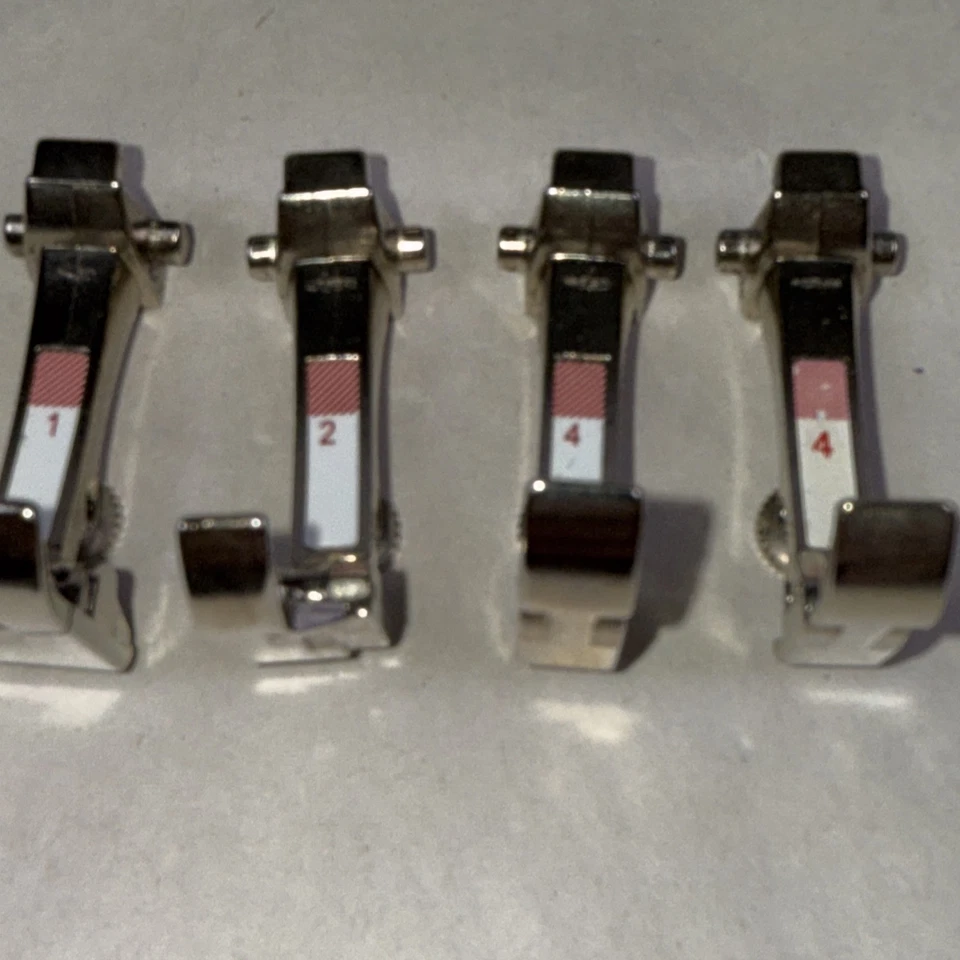 Bernina Assorted Accessories. 17 Assorted Feet, Case Etc. See Description & Pics - Image 1 of 4