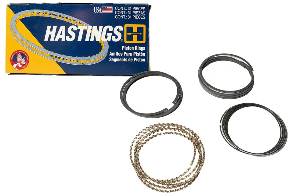 Hastings Piston Rings Fits 90-95 Hyundai Sonata 88-93 Dodge Dynasty Part ID 4453 Foto 1 de 4