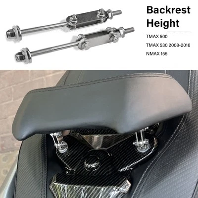Almohadillas de altura de respaldo TMAX 530 NMAX 155 para elevador de respaldo trasero Yamaha TMAX500 Foto 1 de 4